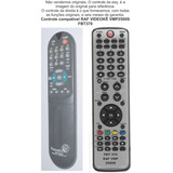 Controle Compatível Raf Videoke Vmp 2500s  Fbt370