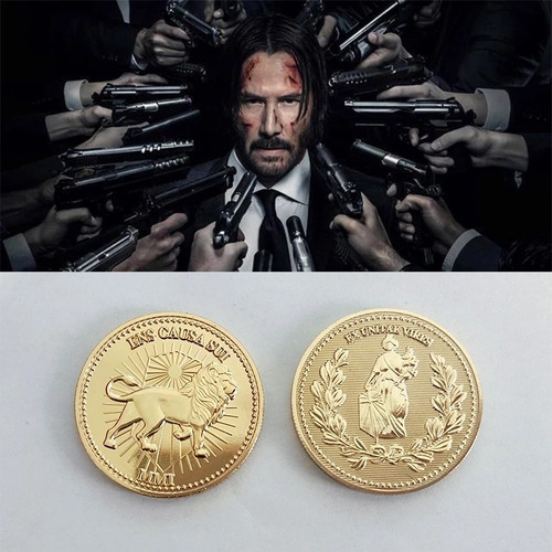 John Wick Moneda Continental Keanu Reeves