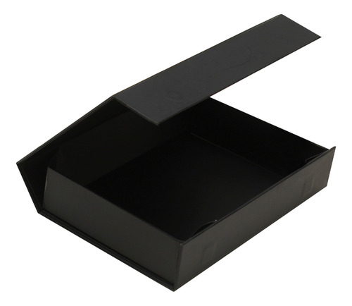 10 Cajas Regalo Magneticas Negro Autoarmables 19x13x4 Cm