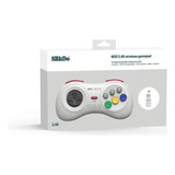 Controle 8bitdo M30 2.4g Wireless Gamepad Branco