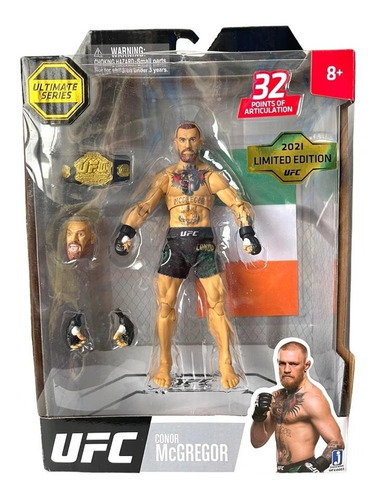 Figura Ufc Connor Mcgregor Ultimate Series Limited Edition