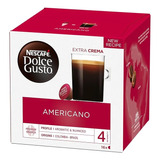 Cápsula De Café Dolce Gusto, Americano, 16 Cápsulas