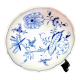 Plato Porcelana Meissen Alemana Blue Onion Año 1800