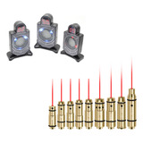 Kit Laser Bullet 9mm E Alvo Inteligente Detecção Treino Seco