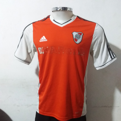 Camiseta River Suplente Roja 2013/14 adidas Talle M