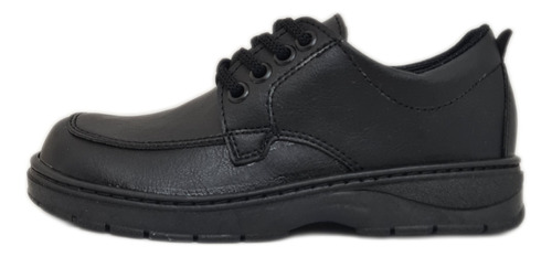 Zapato Colegial Cordones Cueroeco Prince - Art 1510