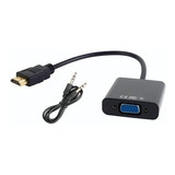 Convertidor Prof Hdmi A Vga Cable Adaptador Pc Notebook Play