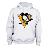 Sudadera Capucha Nhl Pittsburgh Penguins Hockey Sobre Hielo