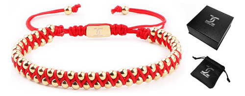 Pulsera Ajustable Oro Laminado 18k Lujo Hombre Mujer Regalo