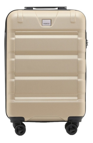 Valija Primicia Houston Carry On Carro Reforzado Color Beige