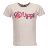 Polera Niña Lippi Logo Lippi Uv-stop Gris V20