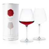 Grassl Glass Cru - Juego De 2 Copas De Vino De Cristal Sopla