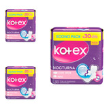 Toallas Higiénicas Kotex Nocturnas - Unidad a $877