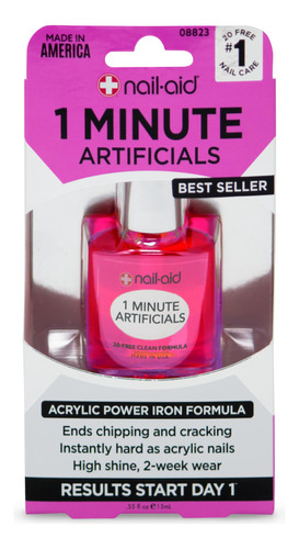 Nail-aid 1 Minute Artificials - Tratamiento De Unas, Transpa