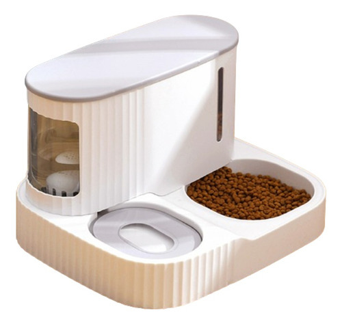 Dispensador Agua Y Comida Para Gato Perro Mascota 2en1