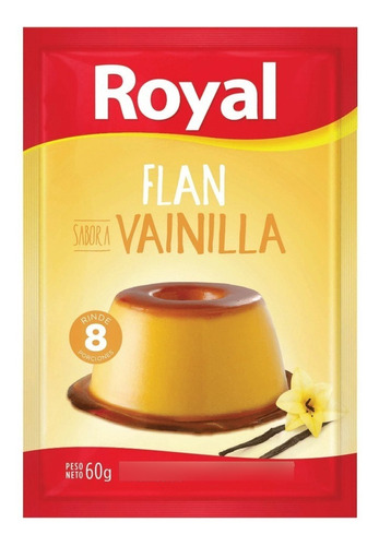 Flan Vainilla 60g Royal 