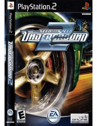 Need For Speed Underground 2 Ps2 Dvd Fisico En Español