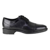 Zapatos Derby Hombre Gino Cherruti 225 Negro Piel Puntedos