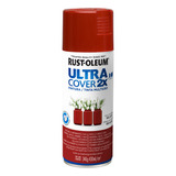 Pintura Aerosol Ultra Cover Colores 340 Ml Rust Oleum Rex Color Rojo Colonial Brillante