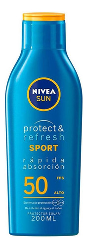 Nivea Sun Protector Solar En Loción Protect & Refresh Fps 50+ 200ml