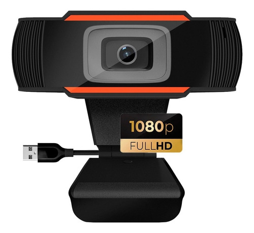 Camara Webcam Full Hd 1080p Con Microfono Para Zoom Factur A