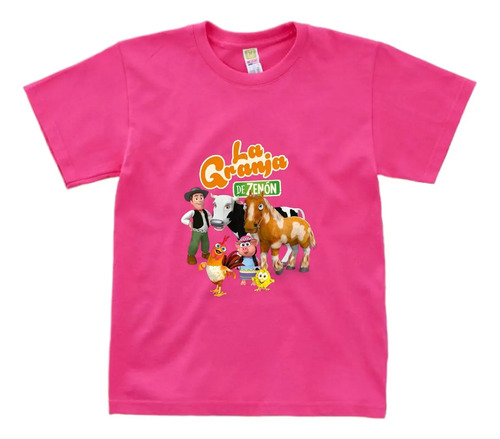Playera La Granja De Zenon Para Niños