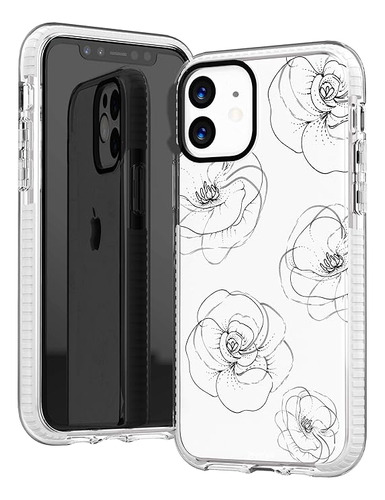 Funda Transparente Para iPhone 11 Para Niñas Y Mujeres