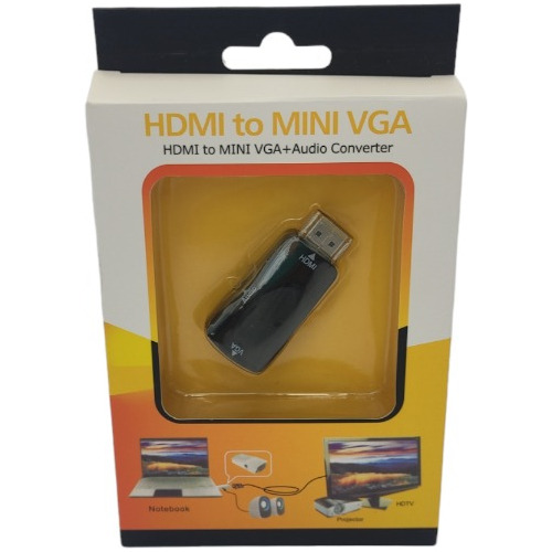 Conector Hdmi A Vga Con 3.5mm
