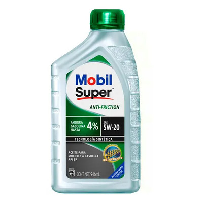 Aceite Mobil Anti-Friction 5w-20 946mL | MercadoLibre