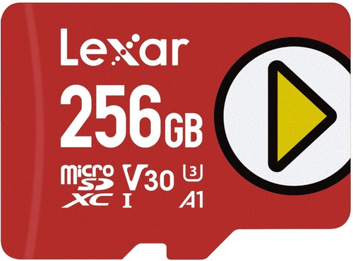 Tarjeta Lexar Micro Sd 256gb  Play - Nintendo Switch 160mb/s