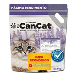  Cancat  Piedra Bentonita Lavanda 6 Kg Pack Economico Nuska 