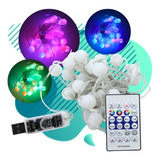 Serie Led Rgb Smart Multicolor Audioritmica Con App