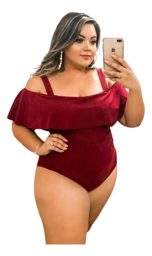 Body Bori Ciganinha Plus Size Blusinha Maiô Blusa Feminina