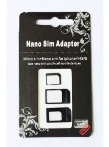 Adaptadores Chip Nano Sim