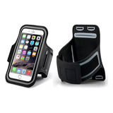 Brazalete Deportivo Para Celular Running 6 Pulgadas Deporte Color Negro