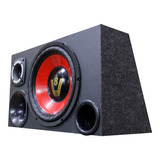 Caixa Som Automotivo Completa Trio Subwoofer V8 Compet 800w