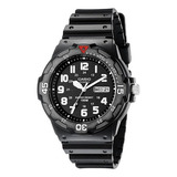 Reloj De Pulsera Casio Estándar Mrw200h-1bv, Para Hombre Color