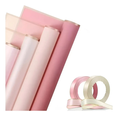 Hojas Papel Coreano Para Ramos Bouquet Floral80impermeable