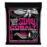 Cuerdas De Guitarra Eléctrica Ernie Ball Super Slinky Cobalt