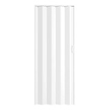 Puerta Plegadiza Pvc 70x200 Blanca Reforzada