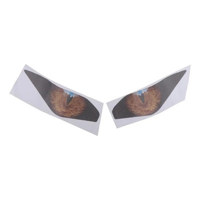 Motocicleta Decoración Protector Ojos Pegatinas