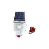 Alarma Comunitaria 30w Solar + 2 Controles Alta Potencia