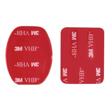 Set Stickers  Para Base Plana Y Curva 3m Gopro / Actioncam