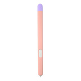 Funda De Silicona Para Lapiz S Pen Samsung Tab S6 Lite Rosa