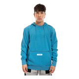 Polerón Hombre Hoodie Cac1ke Celeste