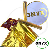 Foil Hot Stamping Digital Onyx Rollo 50m X 25cm Dorado