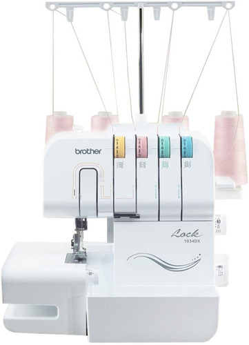 Maquina De Coser Brother 1034dx Overlock 1300 Puntadas X Min