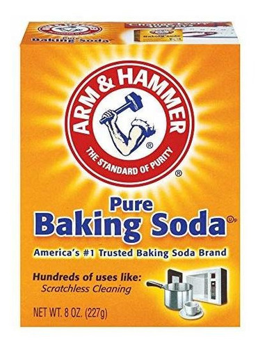 Bicarbonato De Sodio Puro Arm & Hammer, 8 Oz, Paquete De 2