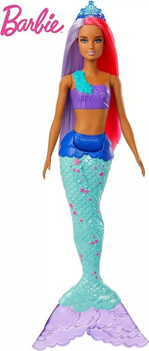 Muñeca Barbie Sirena Dreamtopia Gjk07 Mattel