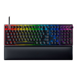 Teclado Razer Huntsman V2 Black, Sw Red, Us, Tienda Oficial Color Del Teclado Negro Idioma Inglés Us